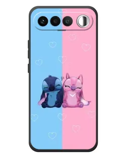 Чехол для RealMe 16 5G с картинкой «Stitch и Angel Love» Чехол для RealMe 16 5G с картинкой «Stitch и Angel Love»