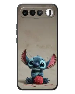 Чехол для RealMe 16 5G с картинкой «Стич на коричневом фоне» Чехол для RealMe 16 5G с картинкой «Стич на коричневом фоне»