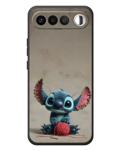 Чехол для RealMe 16 5G с картинкой «Стич на коричневом фоне» Чехол для RealMe 16 5G с картинкой «Стич на коричневом фоне»