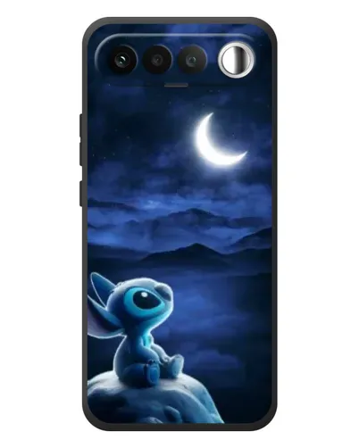 Чехол для RealMe 16 5G с картинкой «Лунная ночь Стича» Чехол для RealMe 16 5G с картинкой «Лунная ночь Стича»