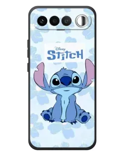 Чехол для RealMe 16 5G с картинкой «Stitch среди цветов» Чехол для RealMe 16 5G с картинкой «Stitch среди цветов»