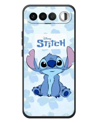 Чехол для RealMe 16 5G с картинкой «Stitch среди цветов» Чехол для RealMe 16 5G с картинкой «Stitch среди цветов»