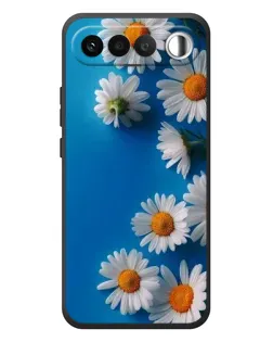 Чехол для RealMe 16 5G с картинкой «Белоснежные маргаритки» Чехол для RealMe 16 5G с картинкой «Белоснежные маргаритки»