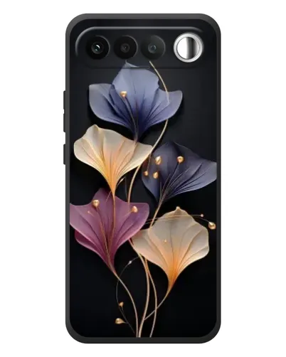 Чехол для RealMe 16 5G с картинкой «Лиловые цветы грации» Чехол для RealMe 16 5G с картинкой «Лиловые цветы грации»