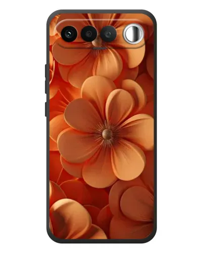 Чехол для RealMe 16 5G с картинкой «Оранжевый макро цветок» Чехол для RealMe 16 5G с картинкой «Оранжевый макро цветок»