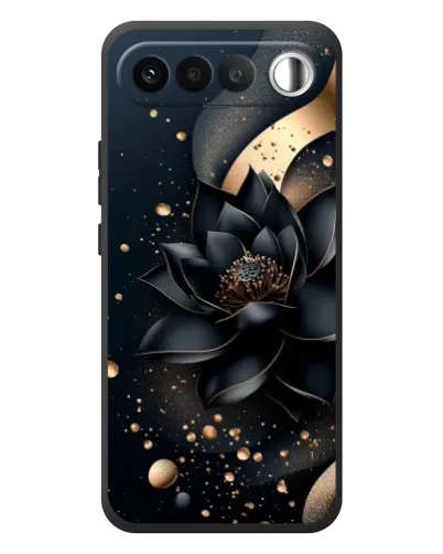 Чехол для RealMe 16 5G с картинкой «Черный лотос» Чехол для RealMe 16 5G с картинкой «Черный лотос»