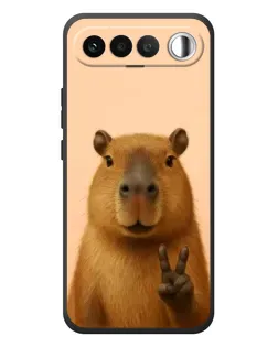 Чехол для RealMe 16 5G с картинкой «Капибара виктория» Чехол для RealMe 16 5G с картинкой «Капибара виктория»