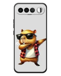 Чехол для RealMe 16 5G с картинкой «Капибара рэпер даб» Чехол для RealMe 16 5G с картинкой «Капибара рэпер даб»
