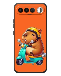 Чехол для RealMe 16 5G с картинкой «Капибара на скутере» Чехол для RealMe 16 5G с картинкой «Капибара на скутере»