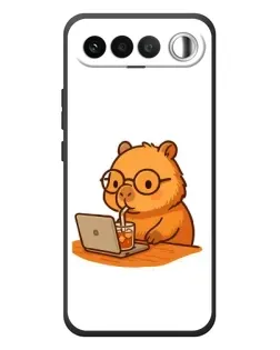 Чехол для RealMe 16 5G с картинкой «Капибара с ноутбуком» Чехол для RealMe 16 5G с картинкой «Капибара с ноутбуком»