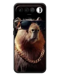 Чехол для RealMe 16 5G с картинкой «Капибара золотая цепь» Чехол для RealMe 16 5G с картинкой «Капибара золотая цепь»