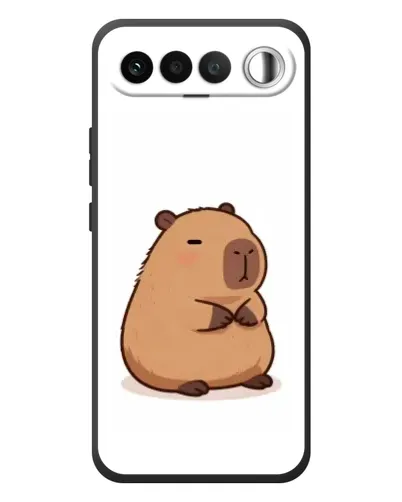 Чехол для RealMe 16 5G с картинкой «Толстенькая капибара»