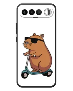 Чехол для RealMe 16 5G с картинкой «Капибара на самокате» Чехол для RealMe 16 5G с картинкой «Капибара на самокате»