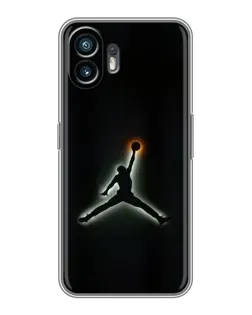 Чехол для Realme 16T с картинкой «Jordan Gradient Logo»