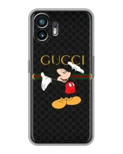 Чехол для Realme 16T с картинкой «Микки Маус Gucci» Чехол для Realme 16T с картинкой «Микки Маус Gucci»