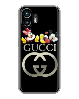 Чехол для Realme 16T с картинкой «Gucci — герои Disney» Чехол для Realme 16T с картинкой «Gucci — герои Disney»