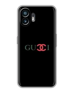 Чехол для Realme 16T с картинкой «Gucci — красный градиент» Чехол для Realme 16T с картинкой «Gucci — красный градиент»