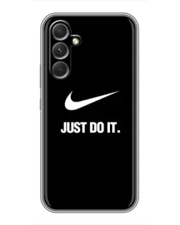Чехол для RealMe 16x с картинкой «Классический принт Nike»