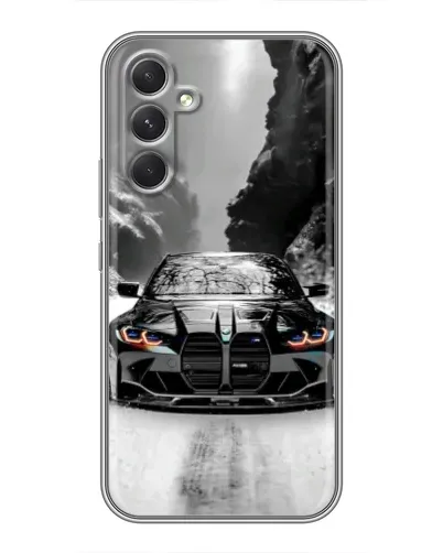 Чехол для RealMe 16x с картинкой «BMW — акварельный дрифт» Чехол для RealMe 16x с картинкой «BMW — акварельный дрифт»
