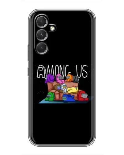 Чехол для RealMe 16x с картинкой «Логотип Among Us» Чехол для RealMe 16x с картинкой «Логотип Among Us»