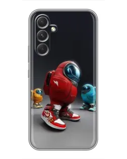 Чехол для RealMe 16x с картинкой «Among Us — 3D стиль»