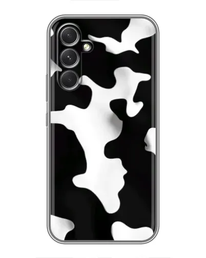 Чехол для RealMe 16x с картинкой «Черно-белое пятно»