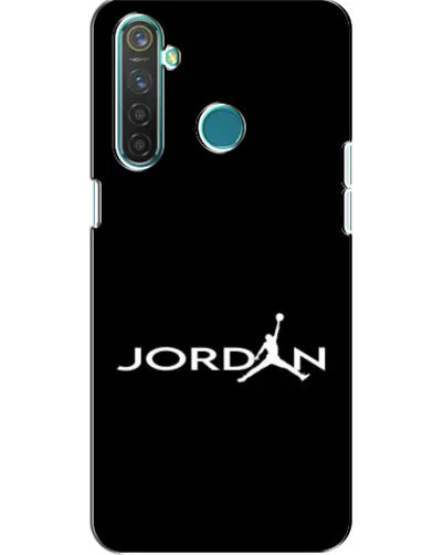 Чехол для Realme 5 Pro с картинкой «Jordan White Logo» Чехол для Realme 5 Pro с картинкой «Jordan White Logo»