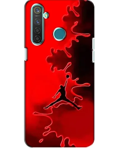 Чехол для Realme 5 Pro с картинкой «Jordan Red Smoke» Чехол для Realme 5 Pro с картинкой «Jordan Red Smoke»