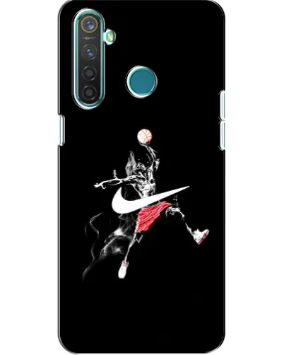Чехол для Realme 5 Pro с картинкой «Jordan Jumpman» Чехол для Realme 5 Pro с картинкой «Jordan Jumpman»