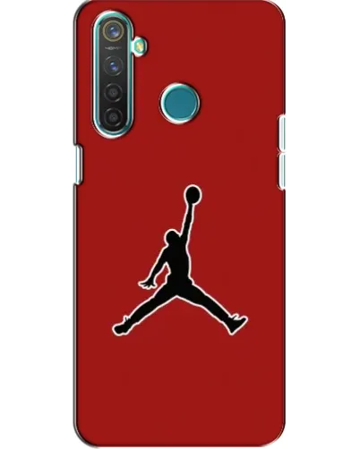 Чехол для Realme 5 Pro с картинкой «Jordan Red Back» Чехол для Realme 5 Pro с картинкой «Jordan Red Back»