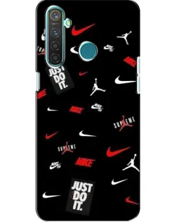 Чехол для Realme 5 Pro с картинкой «Nike Mix Pattern»