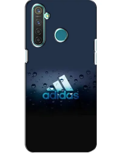 Чехол для Realme 5 Pro с картинкой «Adidas Water Drops»