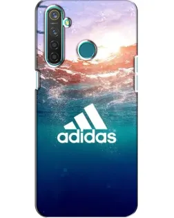 Чехол для Realme 5 Pro с картинкой «Океанская глубина адидас» Чехол для Realme 5 Pro с картинкой «Океанская глубина адидас»