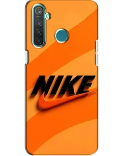 Чохол для Realme 5 Pro з картинкою «Помаранчевий драйв Nike»