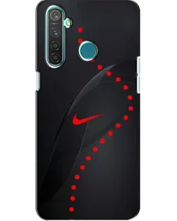 Чехол для Realme 5 Pro с картинкой «Абстрактный дизайн Nike»