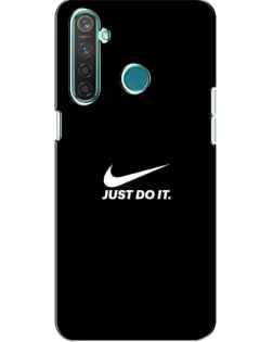 Чехол для Realme 5 Pro с картинкой «Минимализм от Nike»