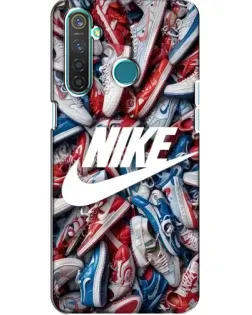 Чохол для Realme 5 Pro з картинкою «Колаж кросівок Найк» Чохол для Realme 5 Pro з картинкою «Колаж кросівок Найк»