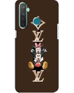 Чехол для Realme 5 Pro с картинкой «LV и Микки Маус»