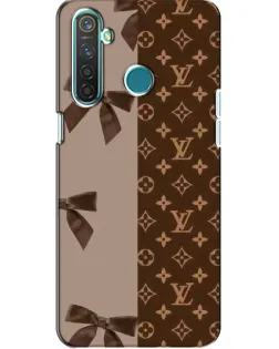 Чехол для Realme 5 Pro с картинкой «Louis Vuitton — банты»