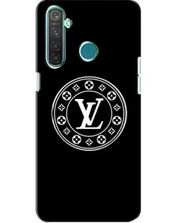 Чехол для Realme 5 Pro с картинкой «LV — печать стиля»