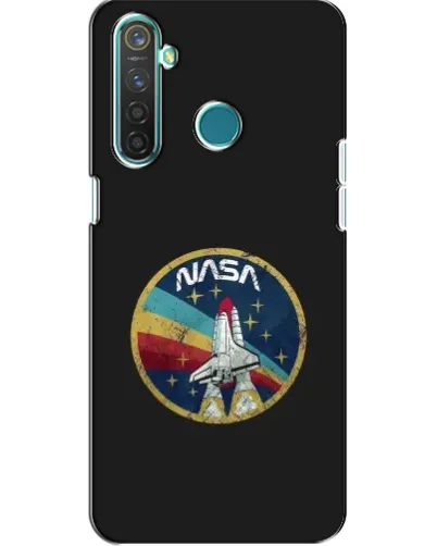 Чехол для Realme 5 Pro с картинкой «NASA — эмблема миссии»