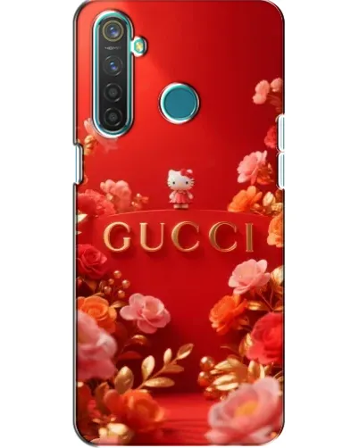 Чехол для Realme 5 Pro с картинкой «Gucci — золотой сад» Чехол для Realme 5 Pro с картинкой «Gucci — золотой сад»