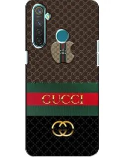 Чехол для Realme 5 Pro с картинкой «Gucci — брендированный десерт»