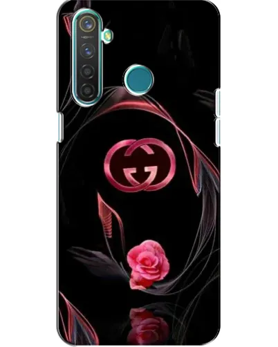 Чехол для Realme 5 Pro с картинкой «Gucci — неоновая роза» Чехол для Realme 5 Pro с картинкой «Gucci — неоновая роза»