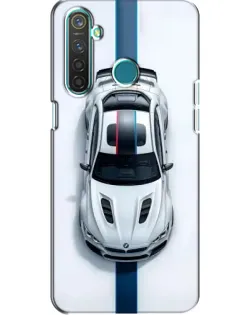 Чехол для Realme 5 Pro с картинкой «Вид сверху — BMW M»