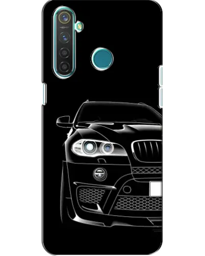 Чехол для Realme 5 Pro с картинкой «Темный силуэт BMW» Чехол для Realme 5 Pro с картинкой «Темный силуэт BMW»