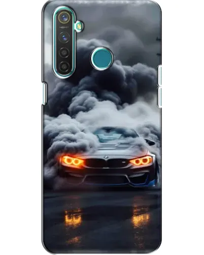 Чехол для Realme 5 Pro с картинкой «BMW в дыму» Чехол для Realme 5 Pro с картинкой «BMW в дыму»