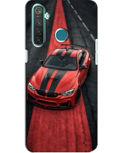 Чехол для Realme 5 Pro с картинкой «BMW на красной дорожке» Чехол для Realme 5 Pro с картинкой «BMW на красной дорожке»
