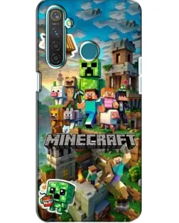 Чехол для Realme 5 Pro с картинкой «Замок Minecraft» Чехол для Realme 5 Pro с картинкой «Замок Minecraft»
