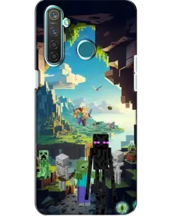 Чехол для Realme 5 Pro с картинкой «Эндермен в лесу» Чехол для Realme 5 Pro с картинкой «Эндермен в лесу»